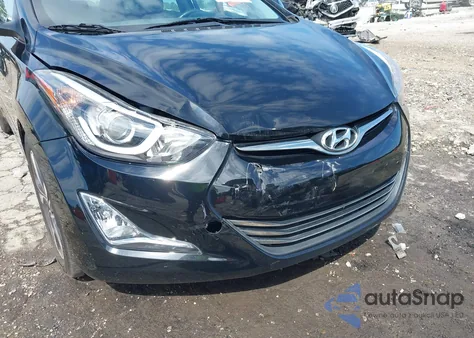 2015 Hyundai Elantra Limited from USA, damaged, VIN KMHDH4AE0FU286005